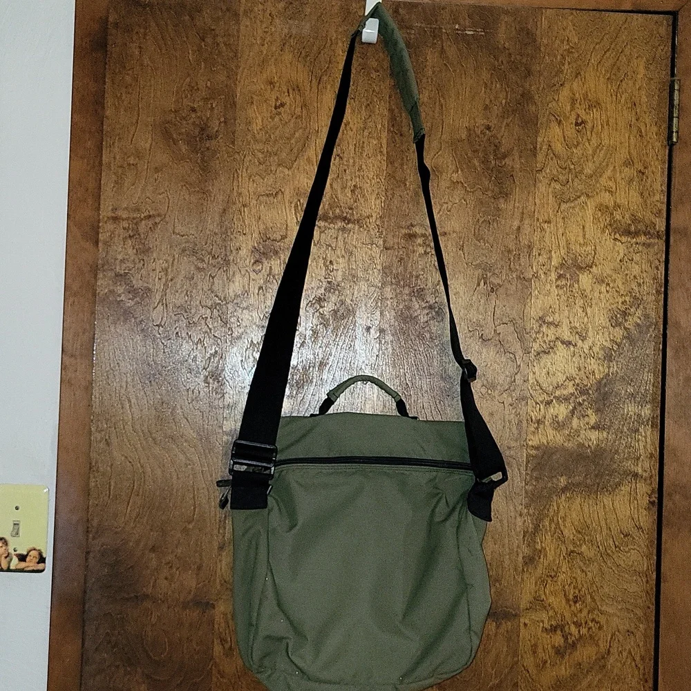 Abercrombie & Fitch Canvas Messenger Bag / Crossbody Strap Satchel Unisex - Picture 5 of 16